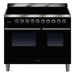 ILVE Roma Freestanding Induction Range Cooker Gloss Black